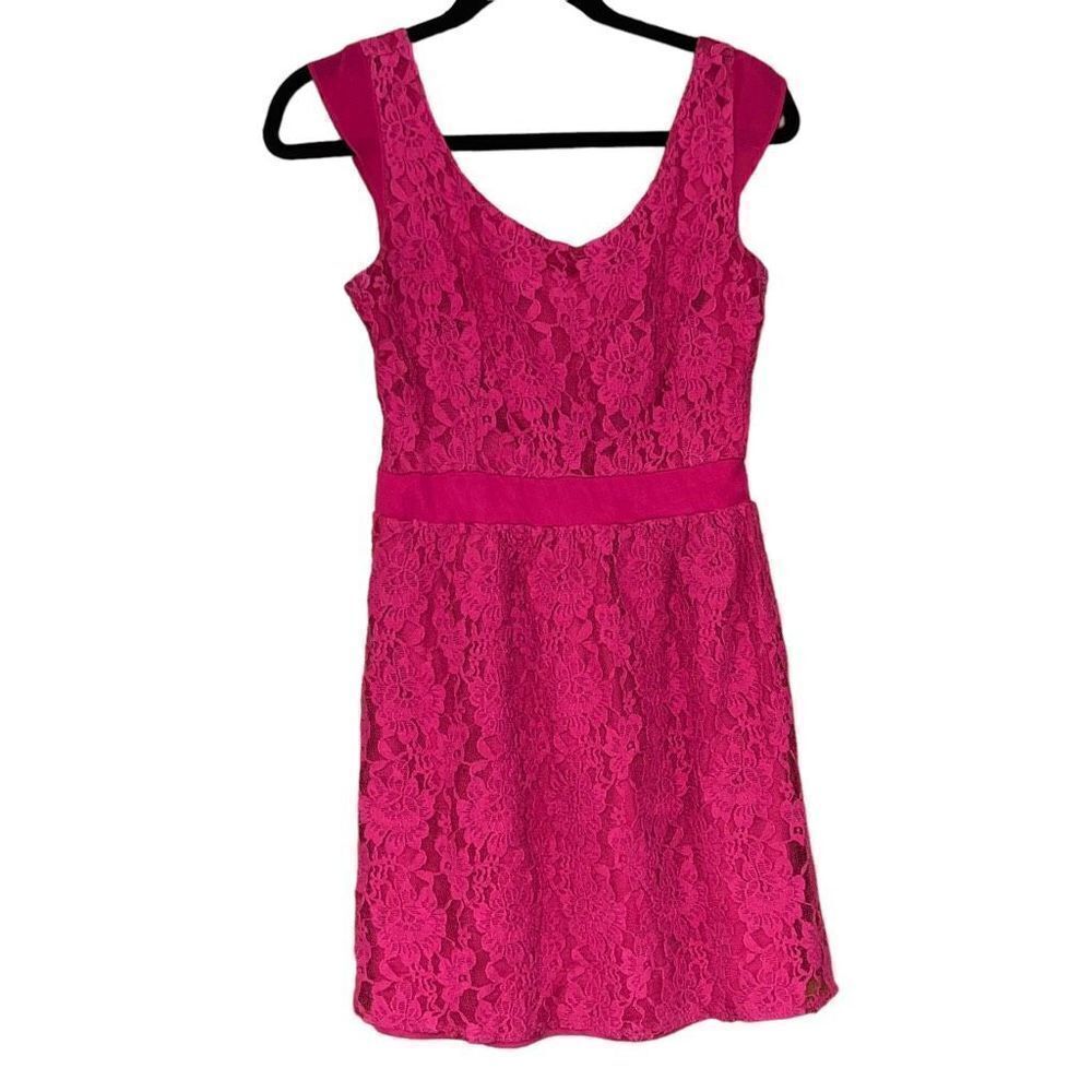 AMERICAN EAGLE OUTFITTERS Pink Lace Cocktail Dress Size 6